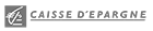 Logo de Caisse d'Epargne, produits et services bancaires à destination des particuliers et professionnels.